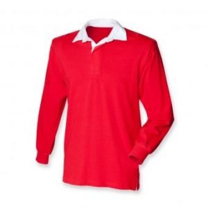 Front Row BPS Rugby Shirt With Embroidered Logo and optional front and back names