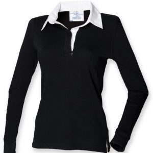 Front Row Ladies Embroidered Rugby FR101