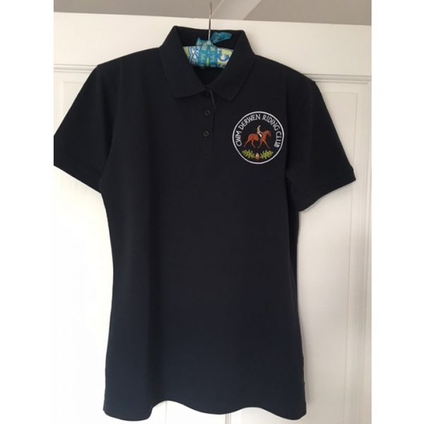 Cwm Derwen Riding Club Ladies Polo Shirt