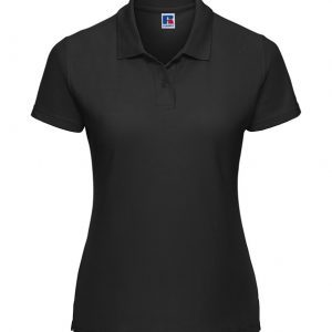Cobham and Wimbledon PC ladies black club polo shirt 569f