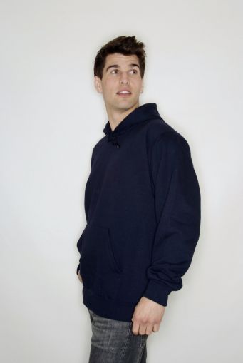 Wellow hoody with logo to front and back