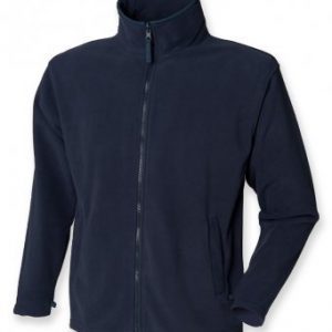 Henbury Mens Embroidered Front and Back Fleece H850