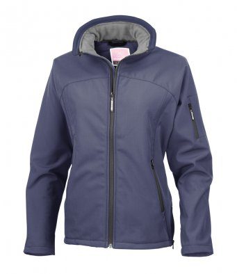Result Ladies Embroidered Front And Back Soft Shell Jacket RS122F