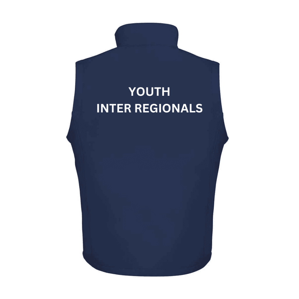 British Dressage Youth Inter Regionals unisex shell gilet - Image 2