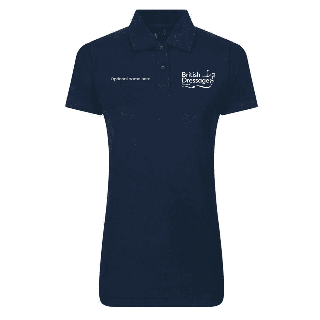 British Dressage Scottish Championships Ladies Polo Shirt
