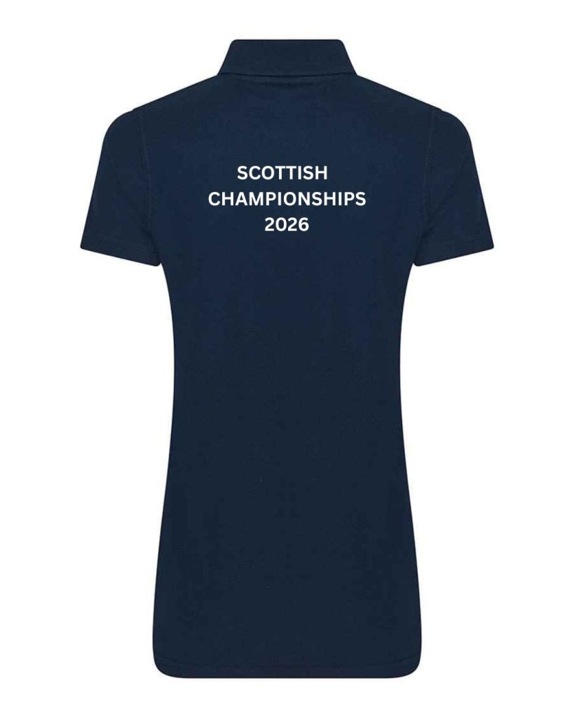 British Dressage Scottish Championships Ladies Polo Shirt - Image 2